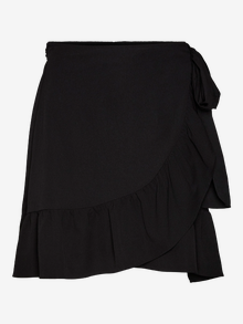 Vero Moda VMCITA Medelhög midja Kort kjol -Black - 10230348