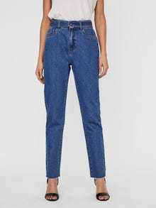 Vero Moda VMJOANA Relaxed Fit Džíny -Medium Blue Denim - 10230358