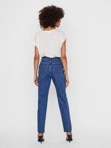 Vero Moda VMJOANA Relaxed Fit Džíny -Medium Blue Denim - 10230358