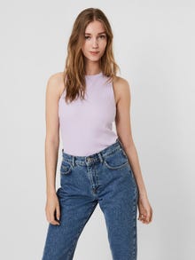 Vero Moda VMLAVENDER T-Shirt -Pastel Lilac - 10230435