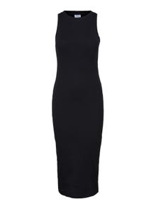 Vero Moda VMLAVENDER Długa sukienka -Black - 10230437