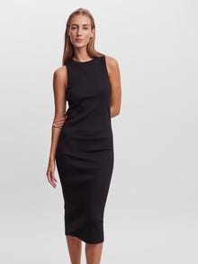 Vero Moda VMLAVENDER Long dress -Black - 10230437