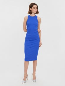 Vero Moda AWLAVENDER Midi dress -Dazzling Blue - 10230437