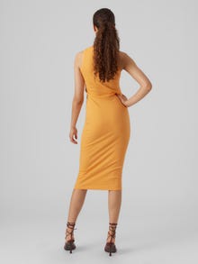 Vero Moda AWLAVENDER Midi dress -Mock Orange - 10230437