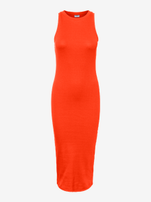 Vero Moda AWLAVENDER Midi dress -Tangerine Tango - 10230437