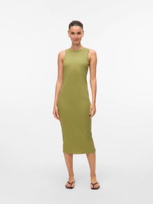 Vero Moda AWLAVENDER Midikjole -Sage - 10230437