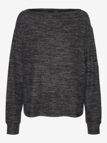 Vero Moda VMTAMMI Top -Dark Grey Melange - 10230681