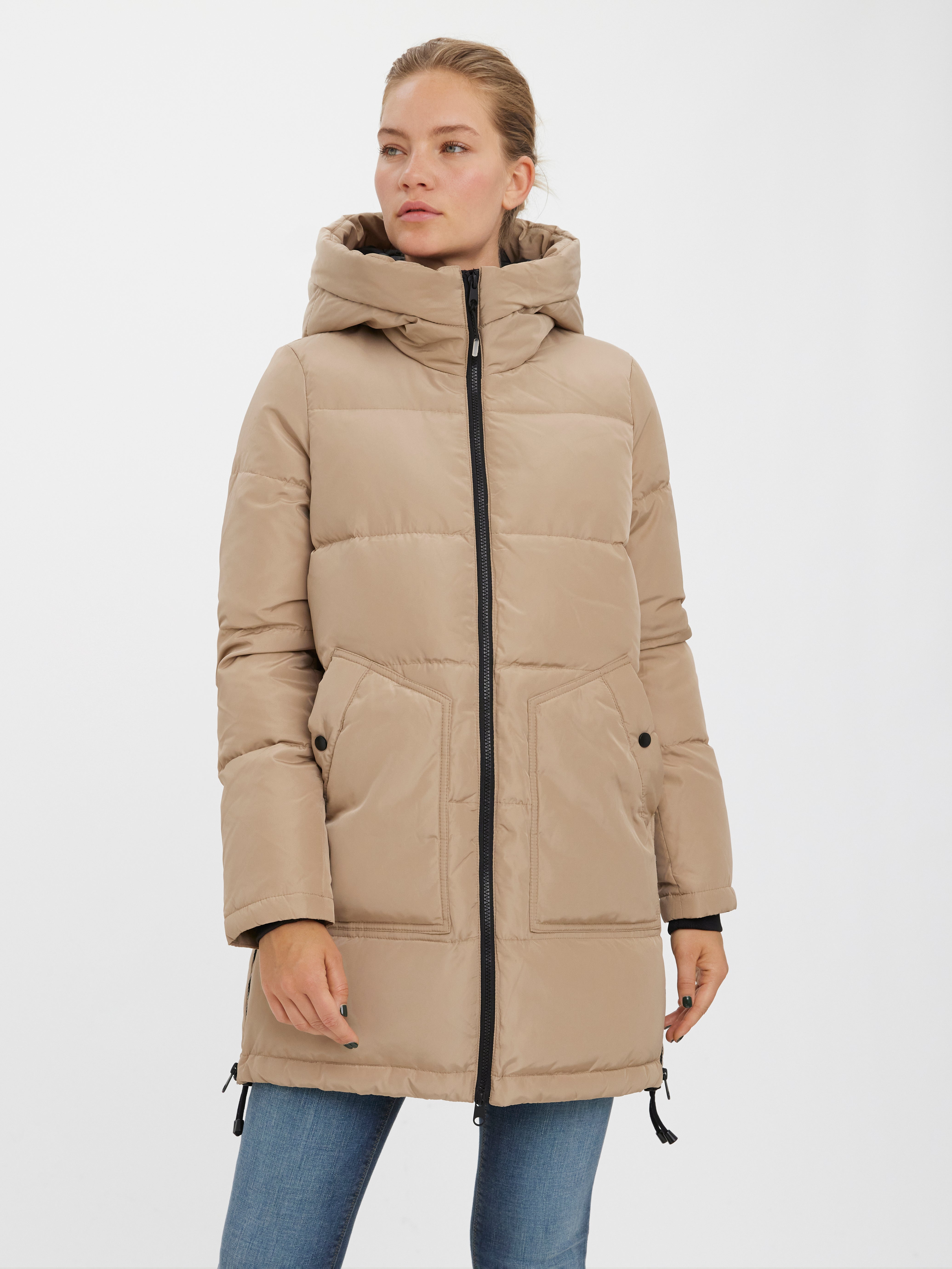 vero moda short parka jacket