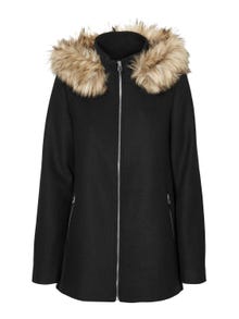 Vero Moda VMCOLLARYORK Coat -Black - 10230890