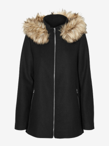 Vero Moda VMCOLLARYORK Coat -Black - 10230890