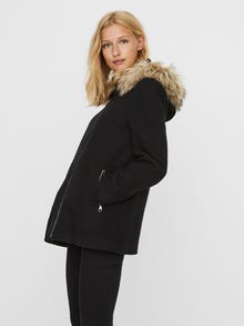 Vero Moda VMCOLLARYORK Coat -Black - 10230890