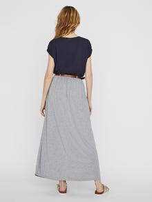 Vero Moda VMLINN Long skirt -Light Grey Melange - 10230927