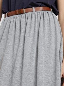 Vero Moda VMLINN Long skirt -Light Grey Melange - 10230927