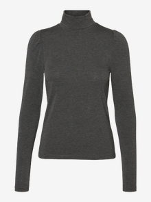 Vero Moda VMPANDA Top -Dark Grey Melange - 10230933