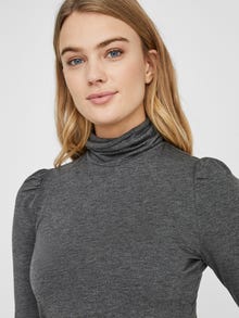 Vero Moda VMPANDA Top -Dark Grey Melange - 10230933