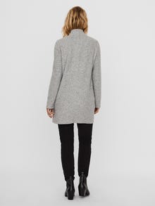 Vero Moda VMBRUSHEDKATRINE Coat -Light Grey Melange - 10231027