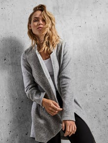 Vero Moda VMBRUSHEDKATRINE Coat -Light Grey Melange - 10231027