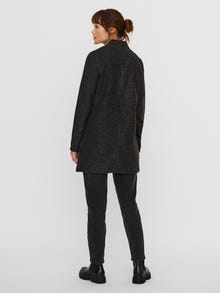 Vero Moda VMBRUSHEDKATRINE Coat -Dark Grey Melange - 10231027