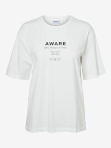 Vero Moda VMLILJE T-shirts -Snow White - 10231133