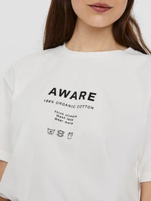 Vero Moda VMLILJE T-shirts -Snow White - 10231133