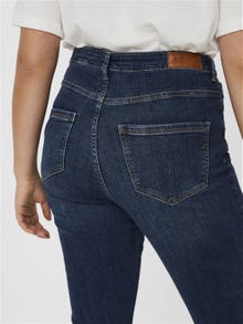 Vero Moda VMSOPHIA Hög midja Slim Fit Jeans -Medium Blue Denim - 10231352