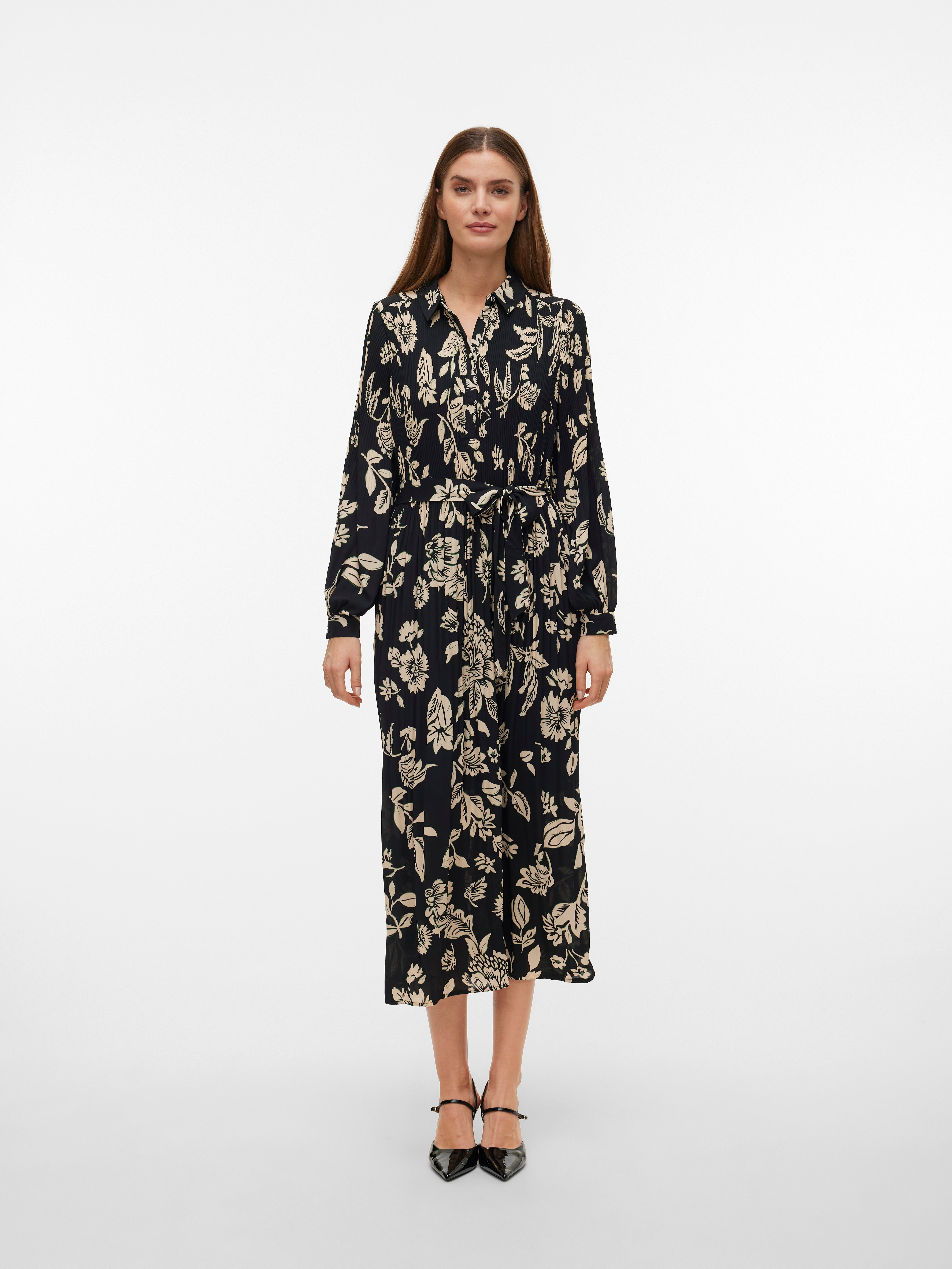 Vero moda floral outlet maxi dress