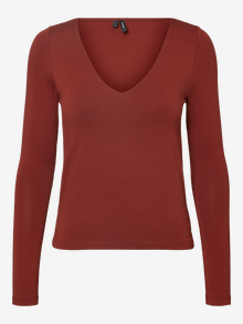 Vero Moda VMPANDA Top -Madder Brown - 10231481
