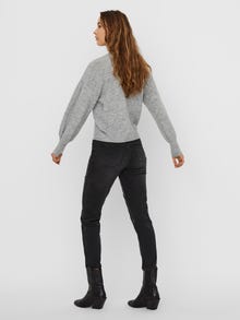 Vero Moda VMSIMONE Genser -Light Grey Melange - 10231496