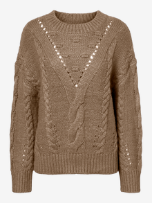 Vero Moda VMPACA Pullover -Sepia Tint - 10231580