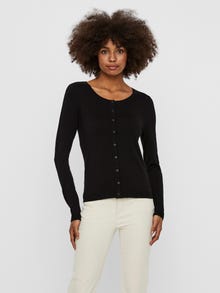 Vero Moda VMNELLIE Strickjacke -Black - 10231629