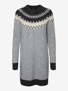 Vero Moda VMSIMONE Korte jurk -Light Grey Melange - 10231723