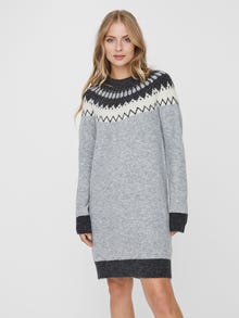 Vero Moda VMSIMONE Korte jurk -Light Grey Melange - 10231723