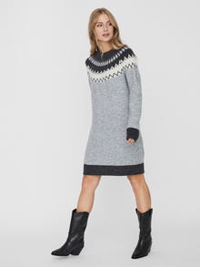 Vero Moda VMSIMONE Korte jurk -Light Grey Melange - 10231723