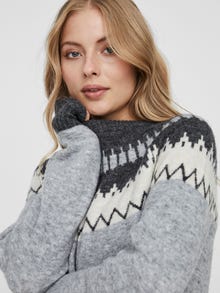 Vero Moda VMSIMONE Korte jurk -Light Grey Melange - 10231723