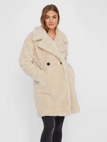 Vero Moda VMLYNNE Coat -Oatmeal - 10231761