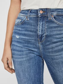 Vero Moda VMCLARA Corte slim Vaqueros -Medium Blue Denim - 10231867