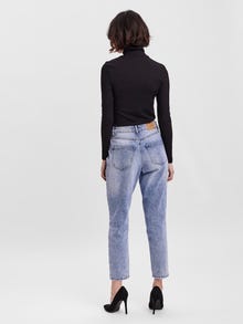 Vero Moda VMJOANA High rise Mom Fit Jeans -Light Blue Denim - 10231953