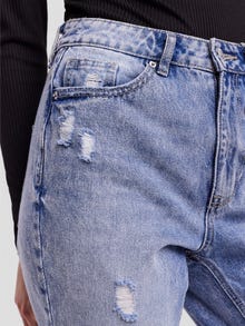 Vero Moda VMJOANA High rise Mom Fit Jeans -Light Blue Denim - 10231953