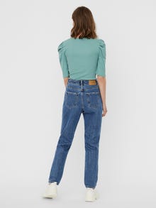 Vero Moda VMJOANA Locker geschnitten Jeans -Medium Blue Denim - 10231955