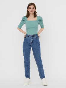 Vero Moda VMJOANA Corte loose Vaqueros -Medium Blue Denim - 10231955