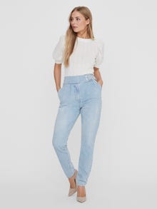 Vero Moda VMAYA Wide fit Jeans -Light Blue Denim - 10232260