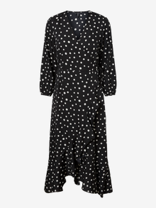Vero Moda VMHENNA Trumpa suknelė -Black - 10232423