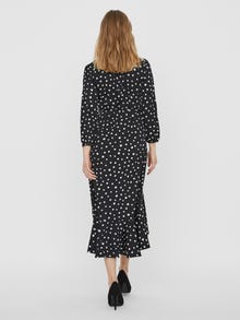 Vero Moda VMHENNA Trumpa suknelė -Black - 10232423