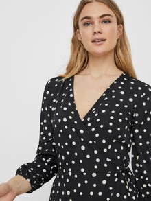 Vero Moda VMHENNA Kurzes Kleid -Black - 10232423