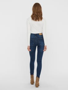 Vero Moda VMLOA High rise Skinny Fit Jeans -Medium Blue Denim - 10233042