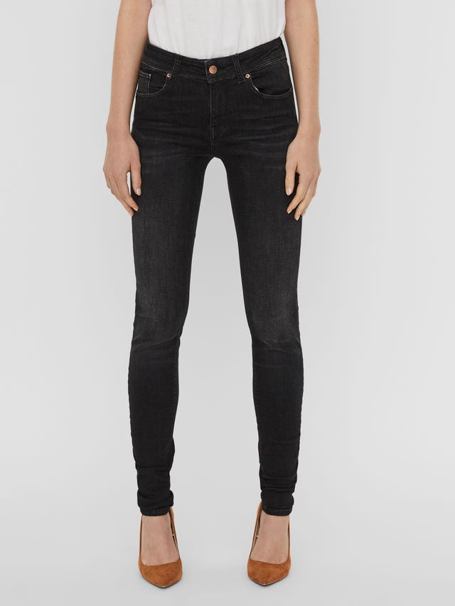 Vero Moda VMLUX Mid Rise Slim Fit Jeans - 10233055