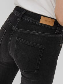 Vero Moda VMLUX Mid Rise Slim Fit Jeans -Black - 10233055