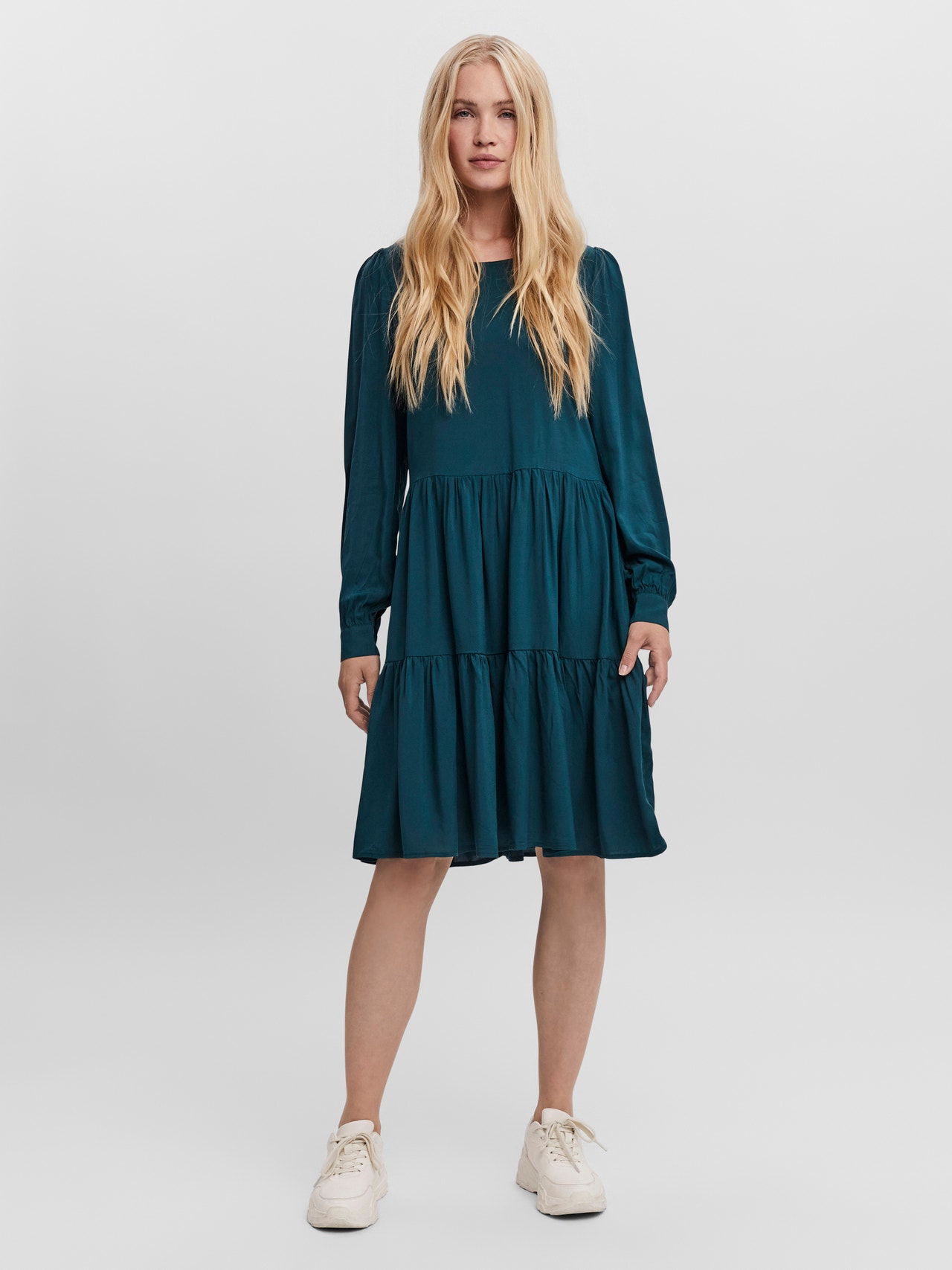 Vero Moda VMNADS Kort kjole -Sea Moss - 10233192