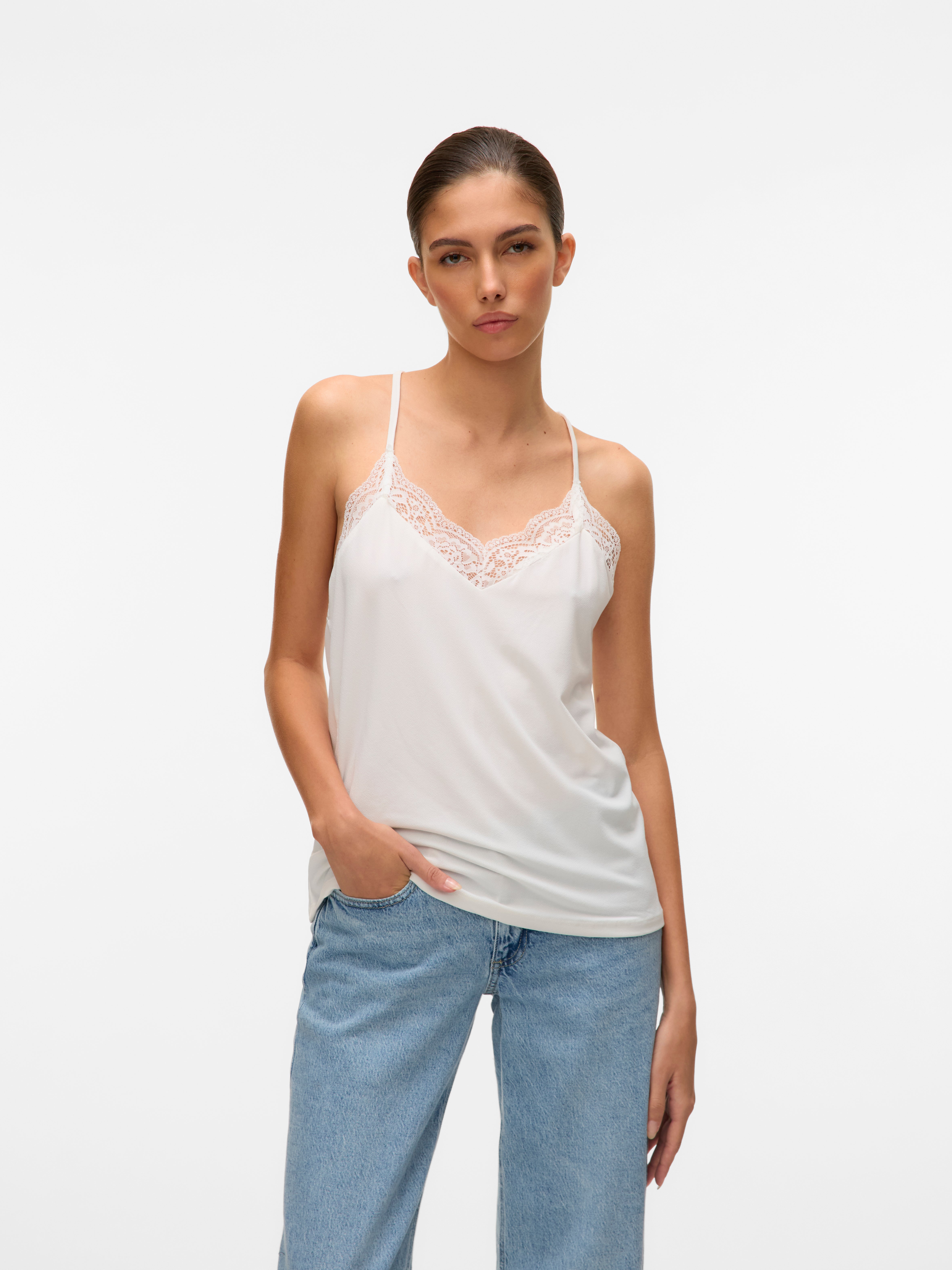 VMANA T-Shirt | White Clear | Vero Moda®