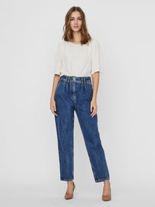 Vero Moda VMSANA Carrot Fit Jeans -Medium Blue Denim - 10233258
